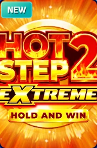 Hot Step 2 Extreme mit Hold-and-Win-Mechanik